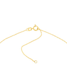 Load image into Gallery viewer, 14K Gold 'So You' Mini Cutout Cross Adjustable Necklace