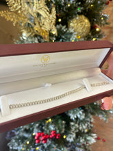 Load image into Gallery viewer, 14k White Gold Bezel Set Diamond Tennis Bracelet - 1.95ctw Diamonds
