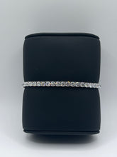 Load image into Gallery viewer, 14k White Gold Diamond Tennis Bracelet - 9.58ctw LAB Diamonds

