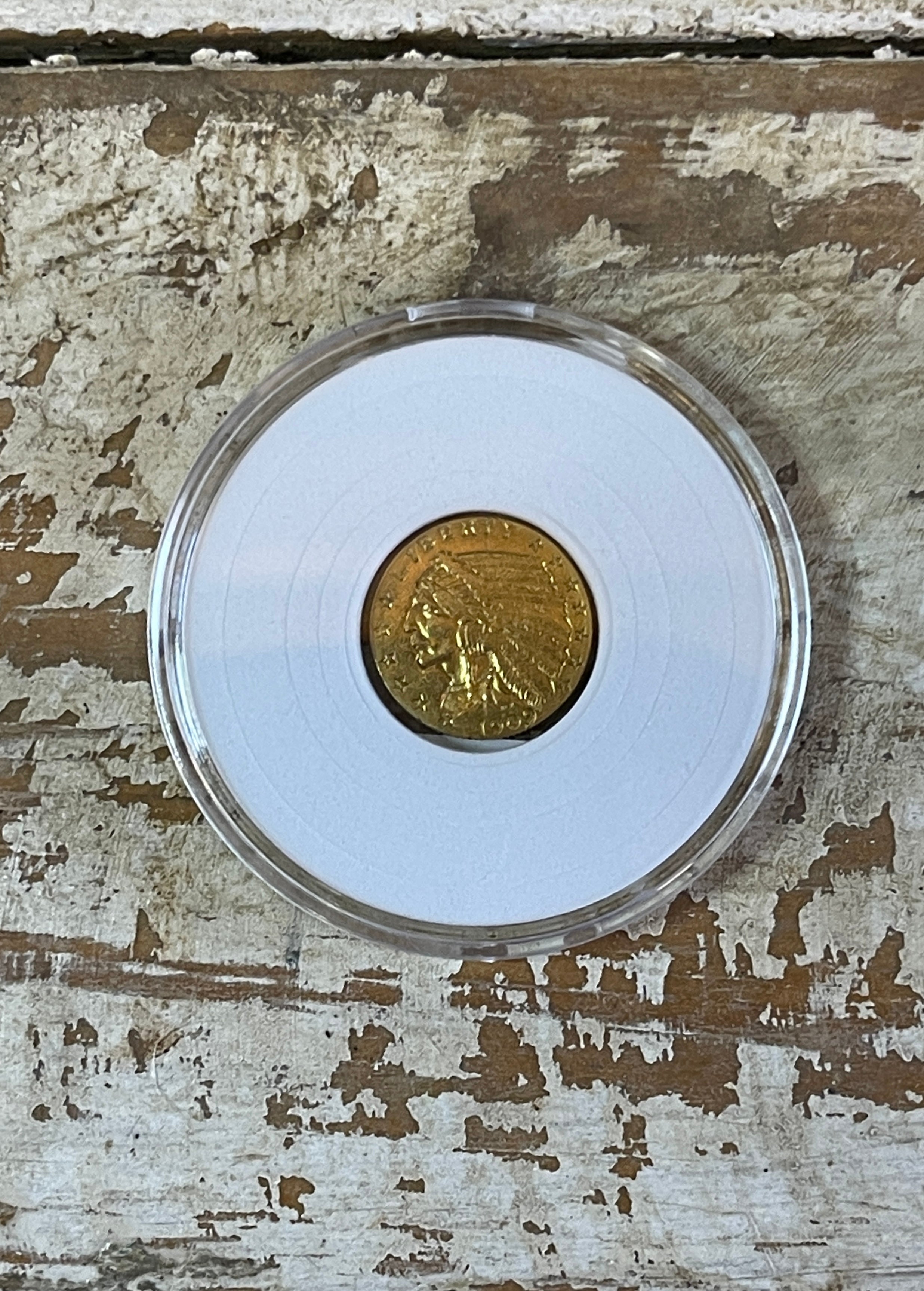 $2.50 Gold Indian Quarter Eagle Coin