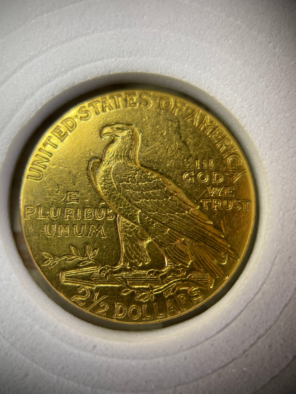 $2.50 Gold Indian Quarter Eagle Coin