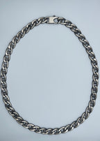 Men's Handmade Italian .925 10mm Mariner Chain Necklace