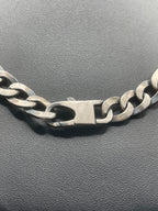 Men's Handmade Italian .925 11mm Figaro Chain Necklace