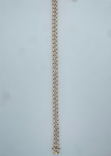 Load image into Gallery viewer, 14k Yellow Gold Cuban Link Diamond Bracelet
