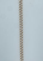14k Yellow Gold Cuban Link Diamond Bracelet