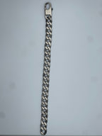 Men's 8.5" Italian-Made 10.5mm Curb Chain in .925 Sterling Silver