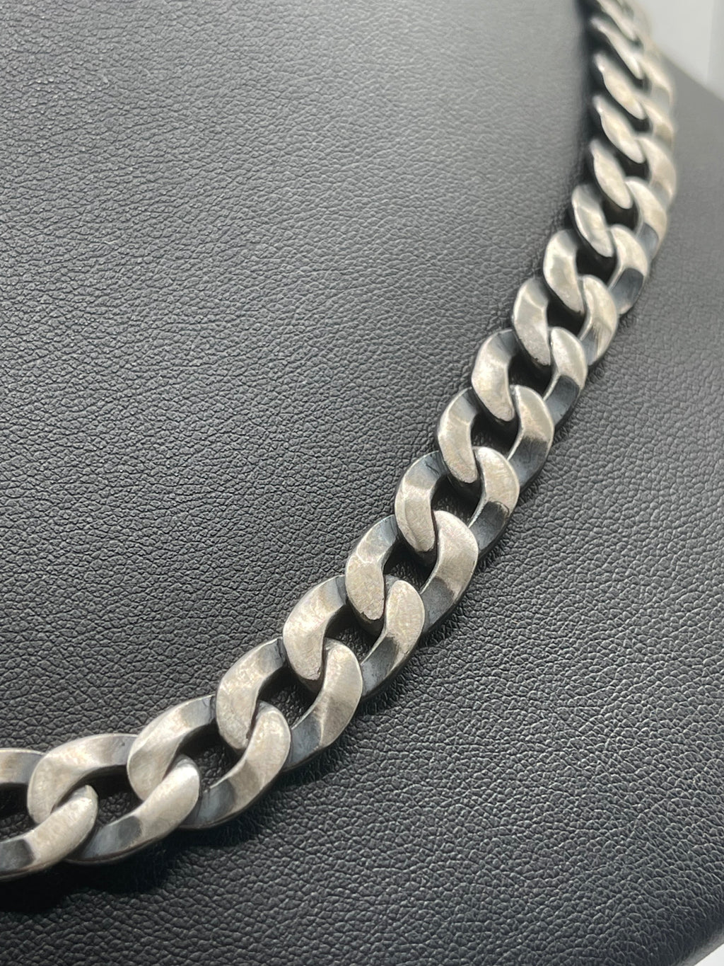 Men's Handmade Italian .925 10.5mm Curb Chain Necklace