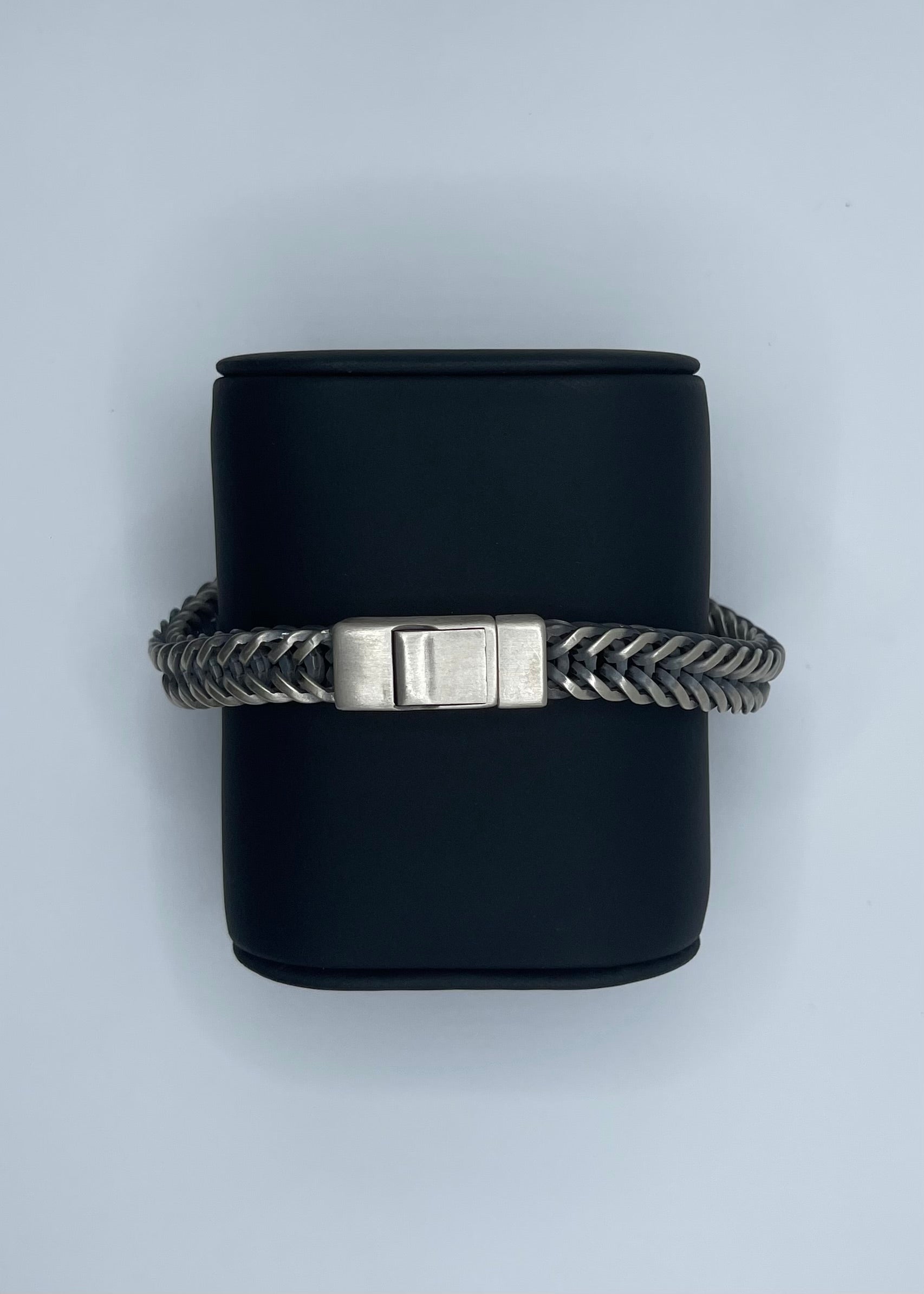 Men's Handmade Italian .925 9.5mm Link Chain Bracelet