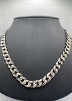 Men's Handmade Italian .925 10.5mm Curb Chain Necklace