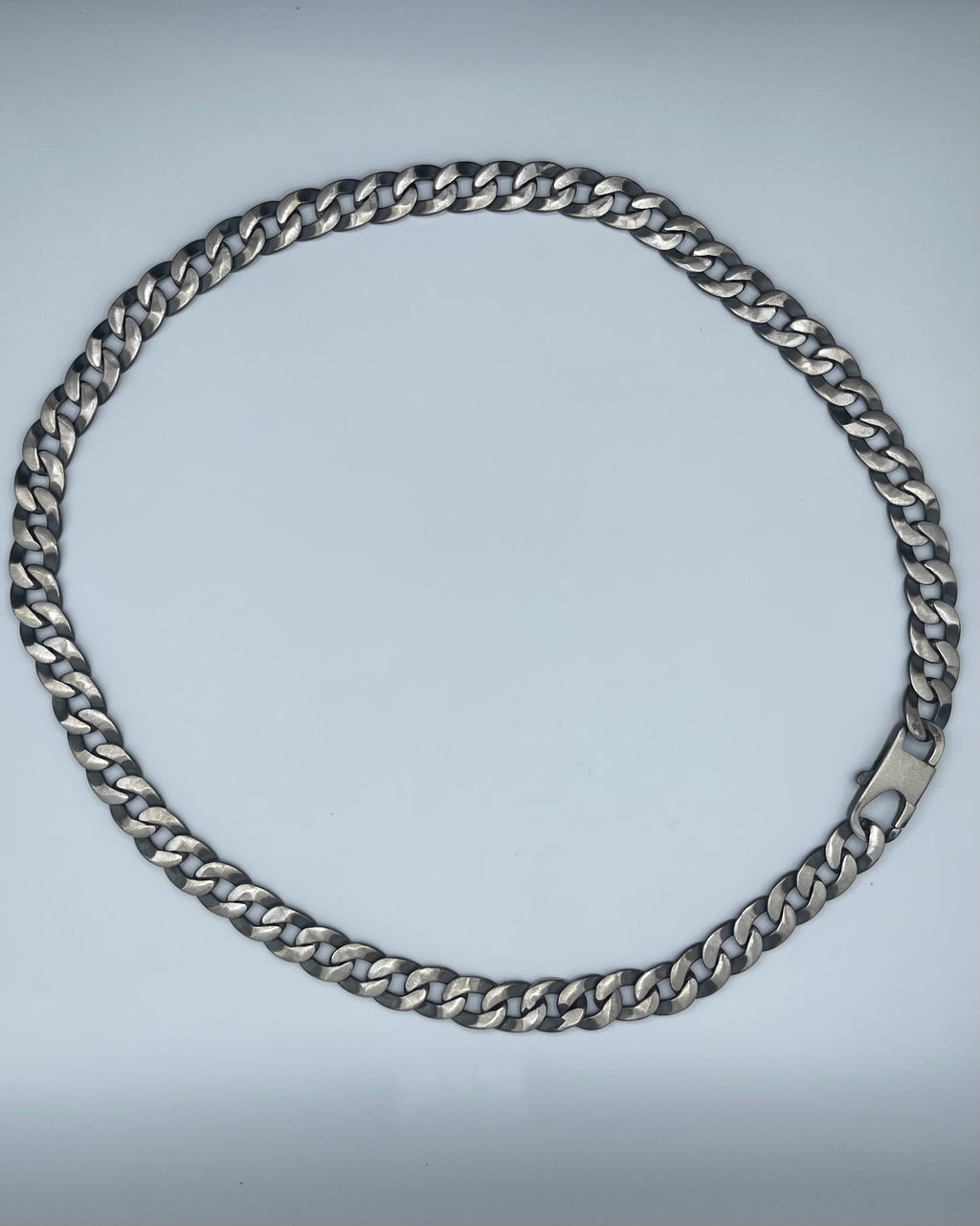 Men's Handmade Italian .925 10.5mm Curb Chain Necklace