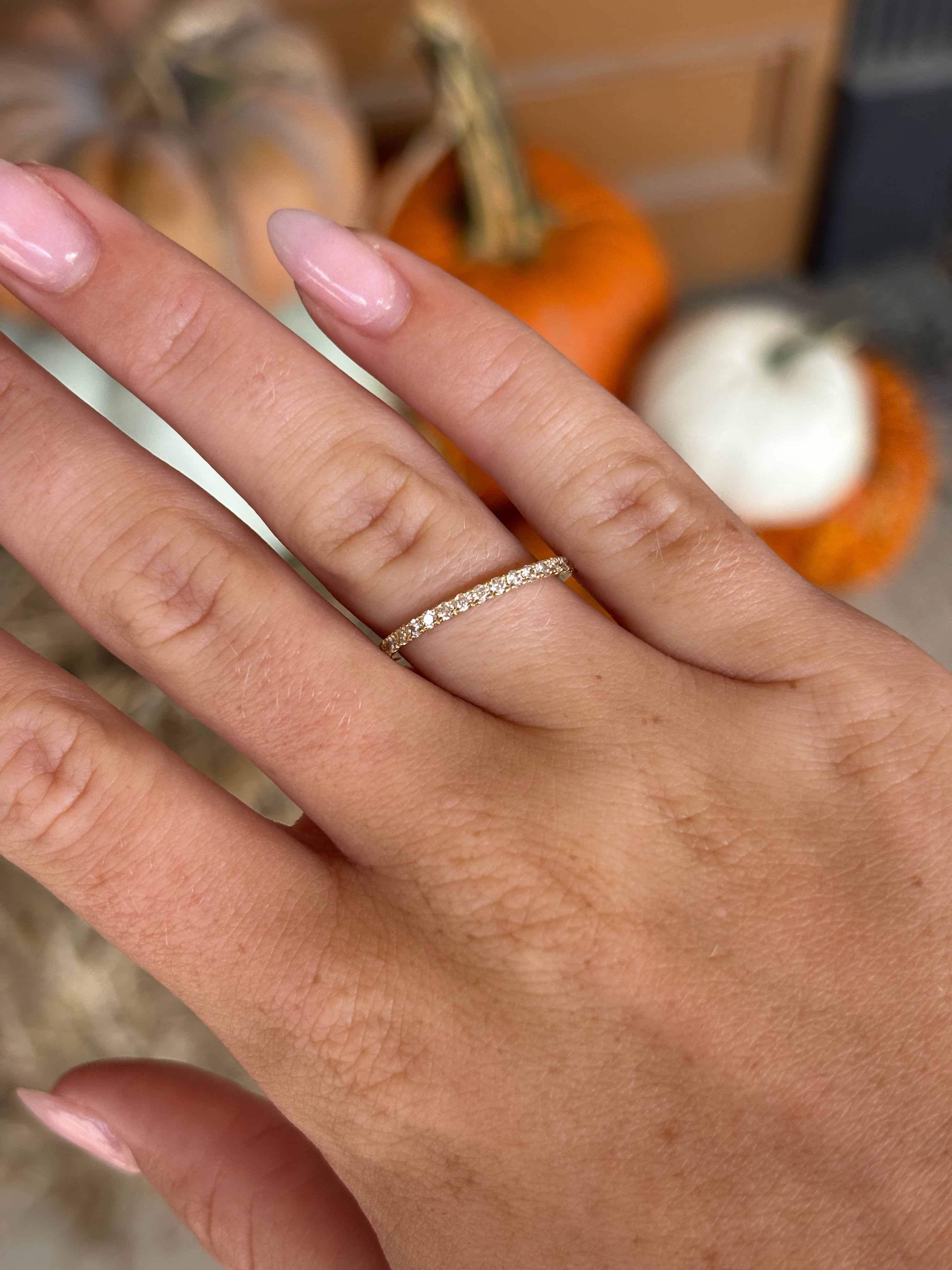 14K Yellow Gold Diamond Wedding Band (0.25ctw)