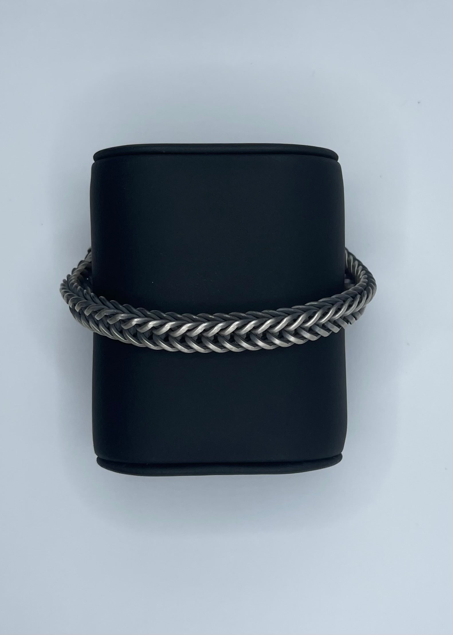 Men's Handmade Italian .925 9.5mm Link Chain Bracelet