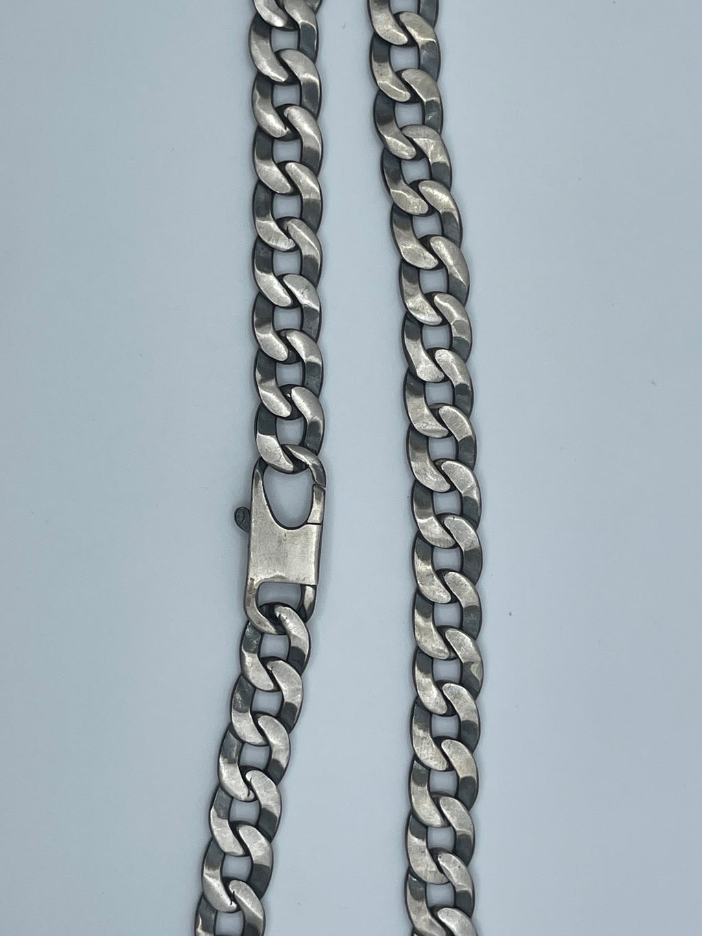 Men's Handmade Italian .925 10.5mm Curb Chain Necklace