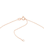 14K Gold 'So You' Mini Cutout Cross Adjustable Necklace