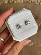 4.00ctw Lab Diamond Studs
