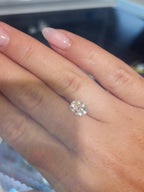 2.01ctw Old Mine Brilliant Elongated Cushion Diamond