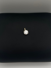 Load image into Gallery viewer, 0.50ct Round G VS Diamond Pendant in 14k Yellow Gold
