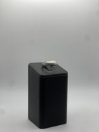 Men's Rock Finish Platinum Band