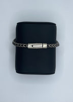 Men's Handmade Italian .925 5.5mm Foxtail Chain Bracelet