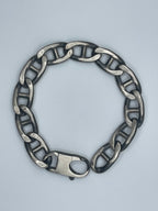 Men's Handmade Italian .925 13.5mm Mariner Chain Bracelet