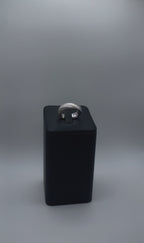 Men's Rock Finish Platinum Band