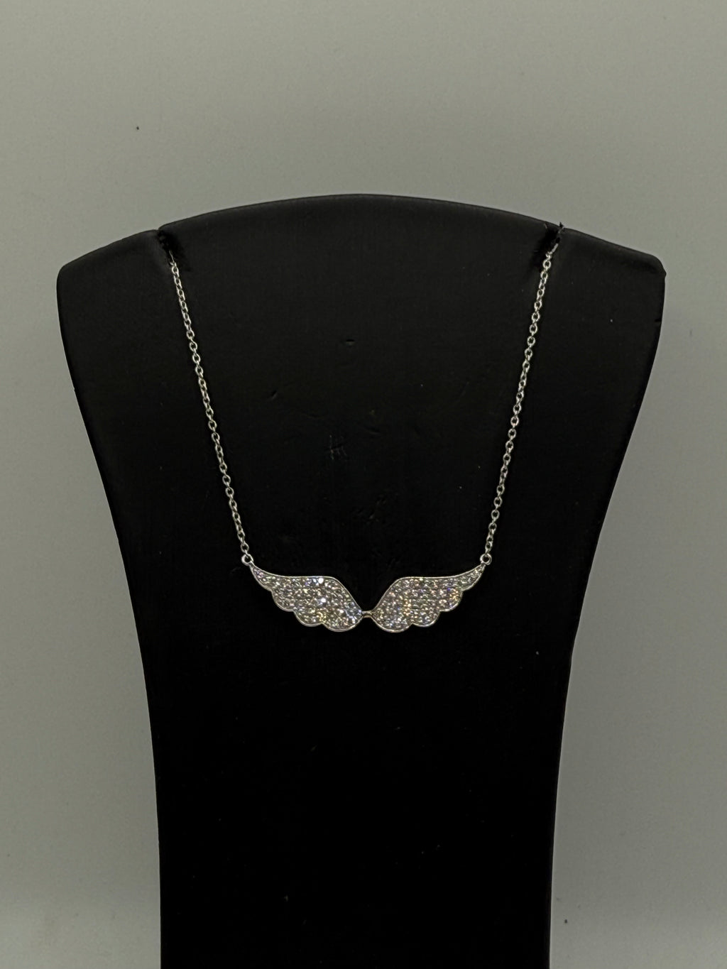 Diamond Angel Wings Pendant