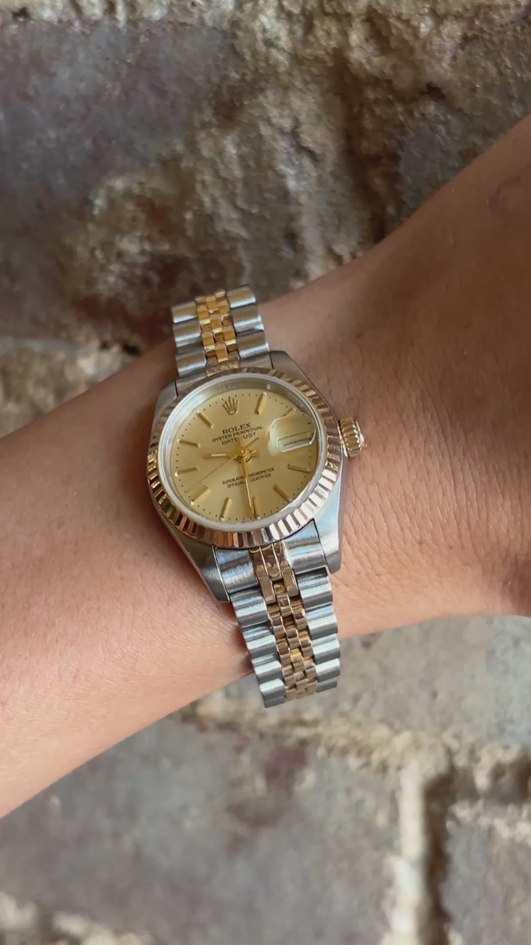 Pre-Owned Ladies 2-Tone Rolex Datejust - 26mm