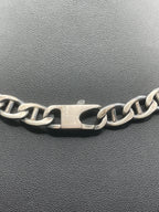 Men's Handmade Italian .925 10mm Mariner Chain Necklace