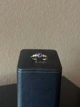 Load image into Gallery viewer, Enchanting Amethyst and Diamond Ring in 14k Yellow Gold

