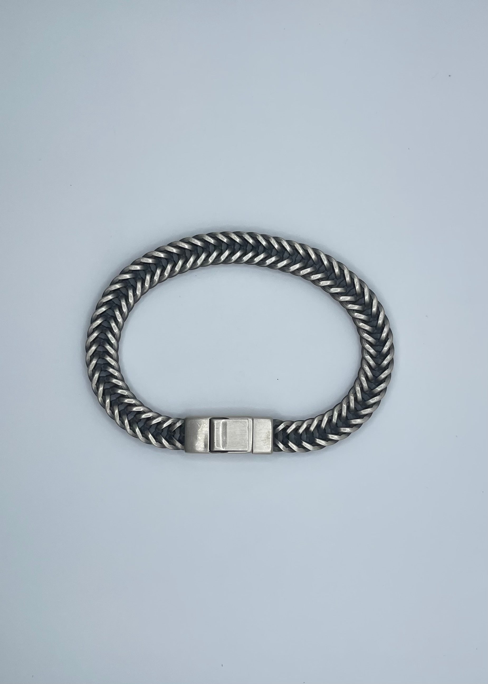 Men's Handmade Italian .925 9.5mm Link Chain Bracelet