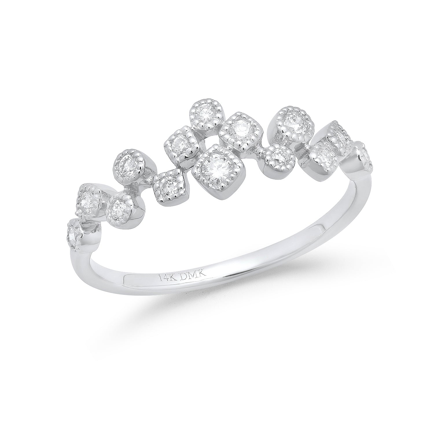 Straight Cobblestone Ring