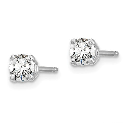 Round Brilliant Diamonds Studs with Friction Backs