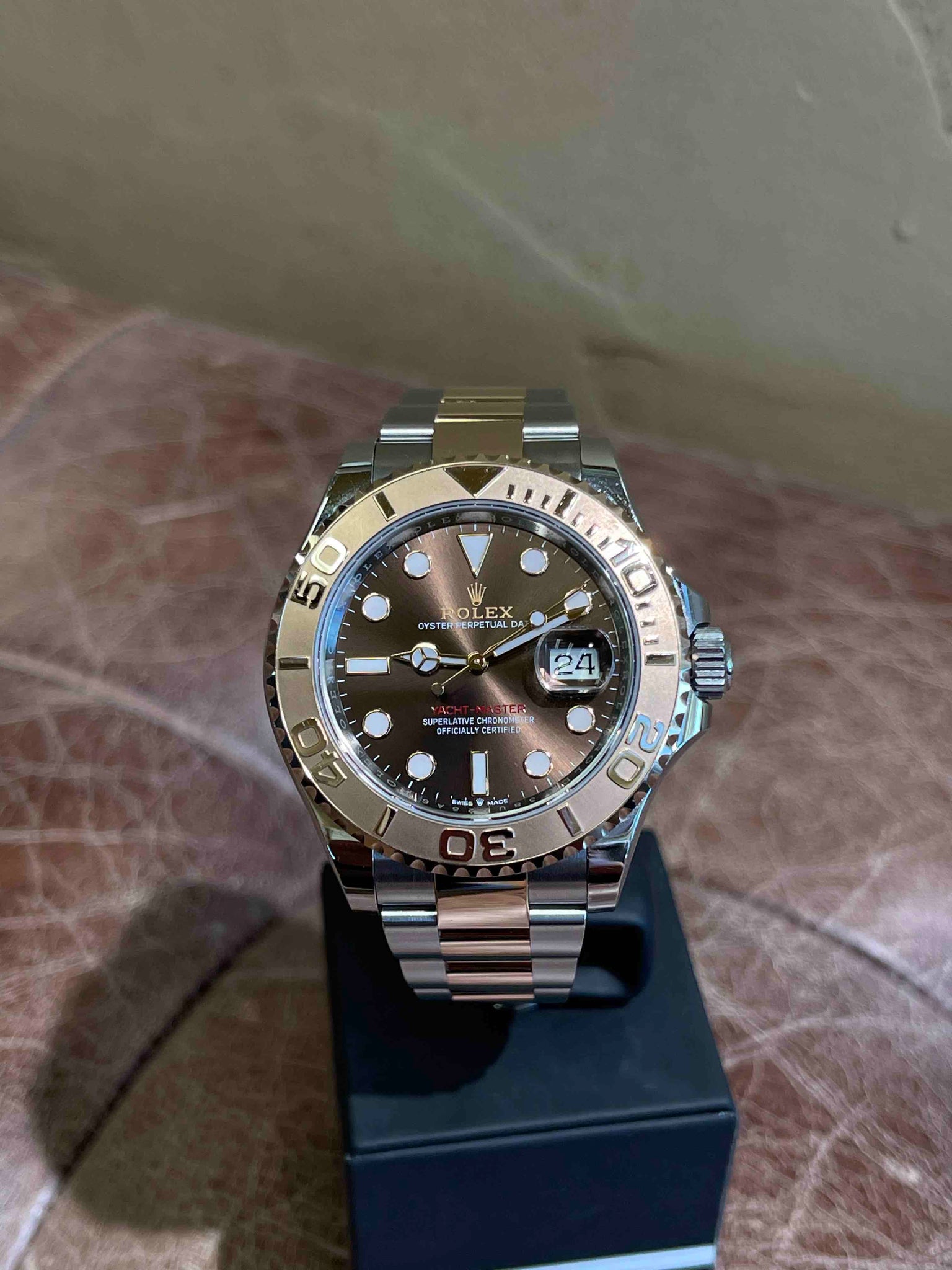 Rolex Yacht-Master Steel and 18k Rose Gold Men's Watch 116621