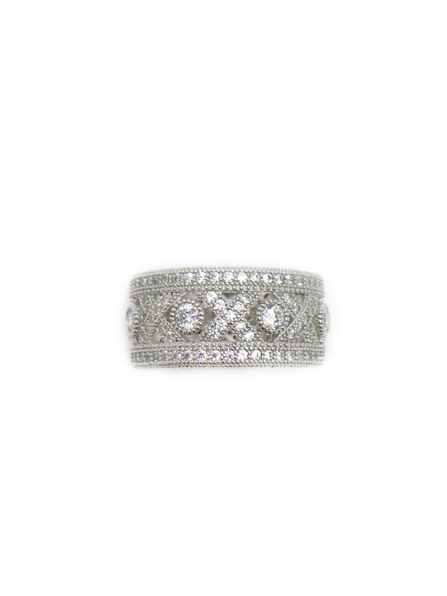 Silver & CZ Everyday Ring