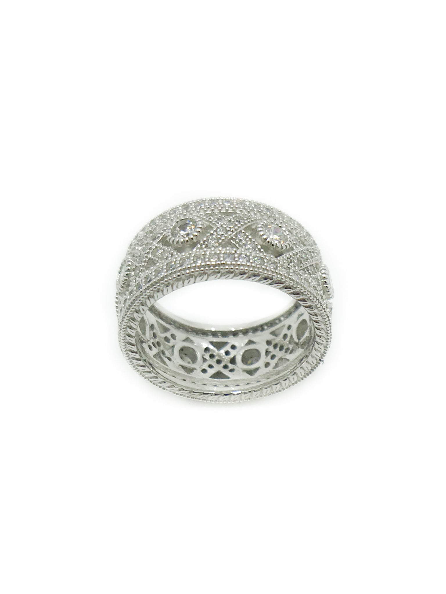 Silver & CZ Everyday Ring