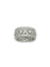 Load image into Gallery viewer, Silver &amp; CZ Everyday Ring
