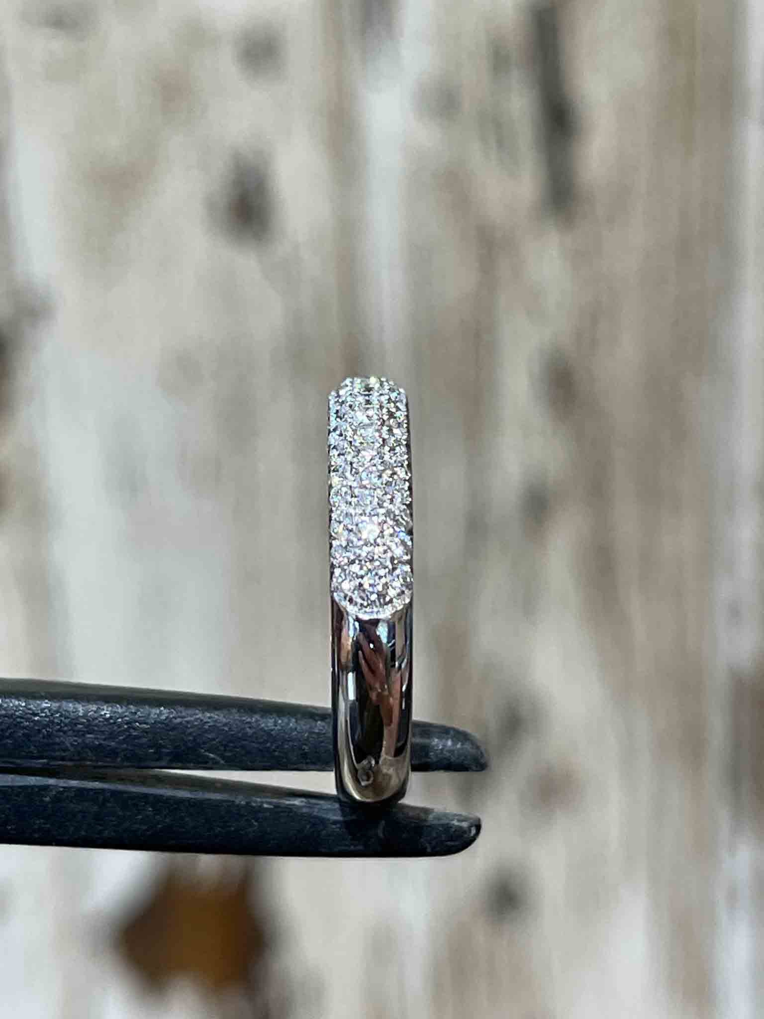 Pave Diamond Ring